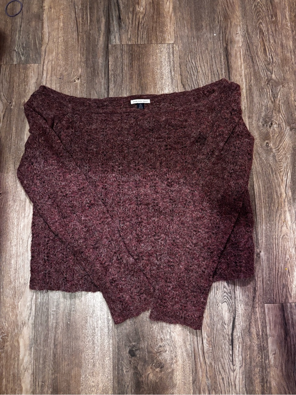 American Eagle Outfitters Off-Shoulder Knit Sweater